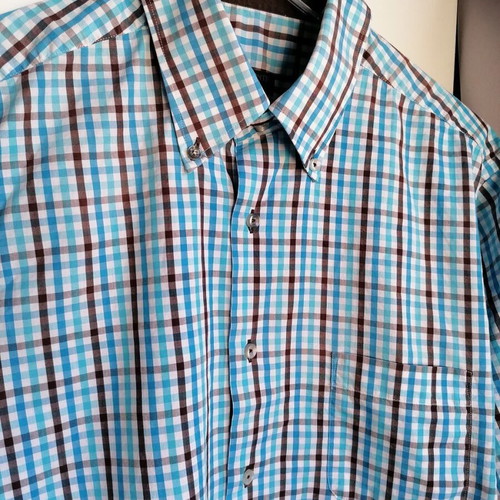 Belmonte checked shirt XL cotton like new