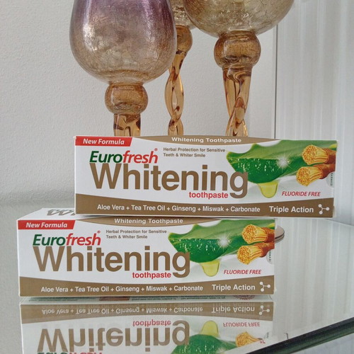 Eurofresh Aloe Vera Whitening Toothpaste 112gr new