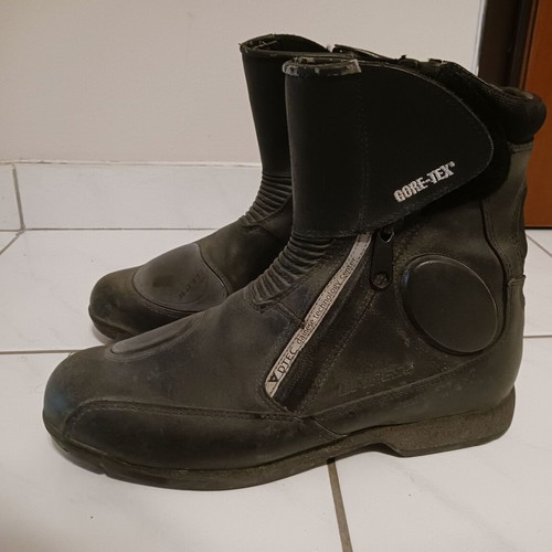 Dainese motorcycle boots, black, size 42