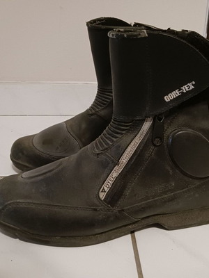 Dainese motorcycle boots, black, size 42