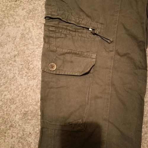 Xandres Belgium Cargo Pants 38 used, dark gray