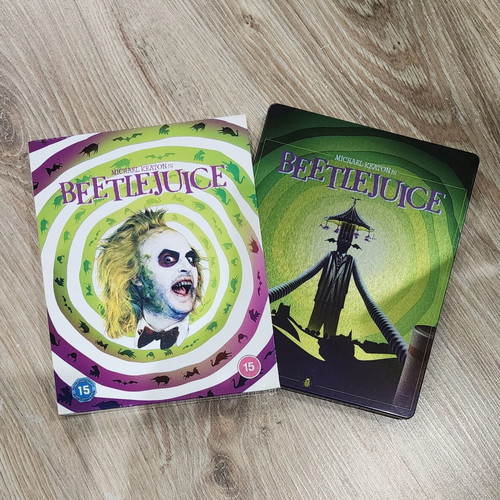 Beetlejuice 4K Steelbook Limited Edition Blu-Ray