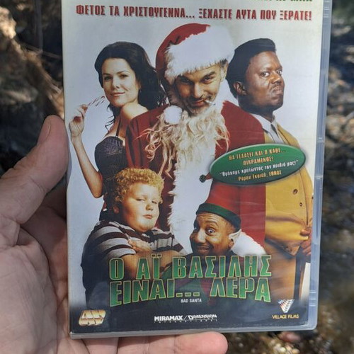 Bad Santa DVD used, comedy with subtitles