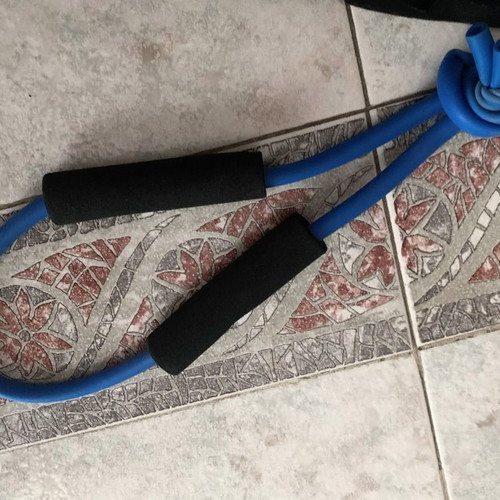 Various fitness and stretching tools