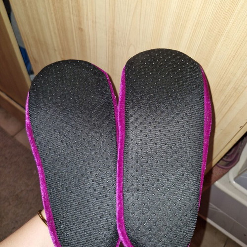 Winter Home Slippers size 37 new, purple