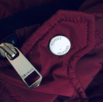 Tommy Hilfiger women's long jacket like new, size S, red