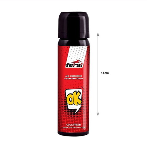 Feral Speech Collection OK Cola 70ml Car Air Freshener new