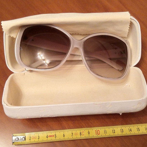 Chloe sunglasses like new, beige sugar color, UV filter