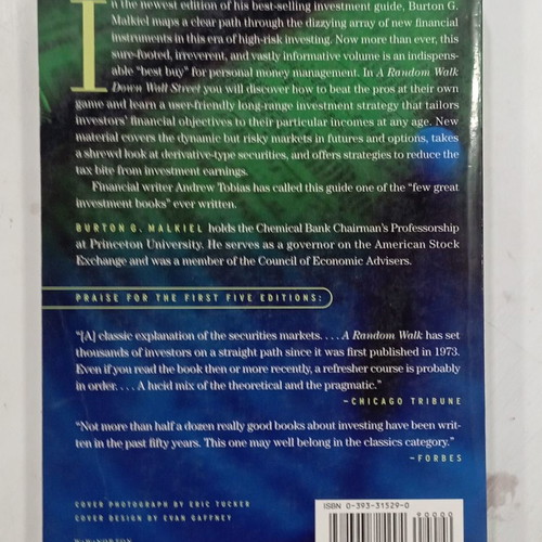 Book A Random Walkdown Wallstreet used in very good condition