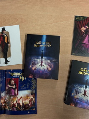 The Greatest Showman 4K + Blu-ray 3 discs limited box set used with booklet and steelbook cards