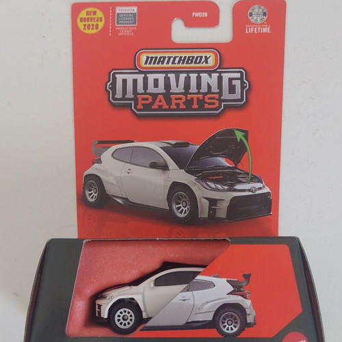 Matchbox Moving Parts Toyota Yaris GR Rally2 sealed, like new