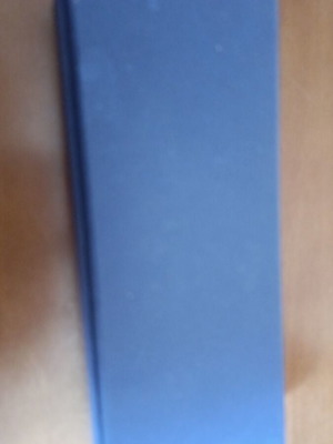 Swarovski rectangular box used, dark blue, velvet interior