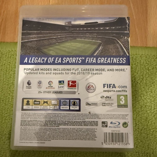 FIFA 19 PS3 game used, very good condition
