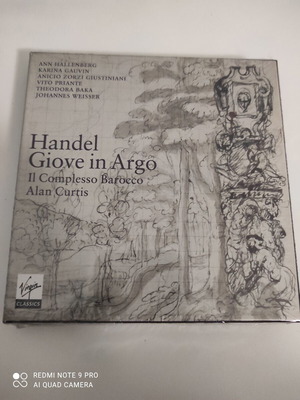 Giove in Argo CD by George Frideric Handel new, classical