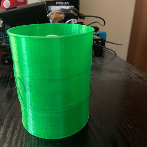 Original table lamp barrel 3D printed new