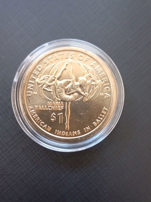 Native American Dollar Coin Maria Tallchief uncirculated