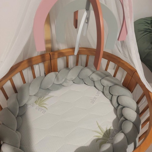 Ingvart Smart Bed 9 in 1 Baby Cot Natural Wood Like New