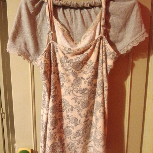 Baby doll medium cotton with adjustable strap, like new