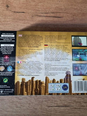 Superman 64 Nintendo 64 μεταχειρισμένο, πλήρες με κουτί και μάνιουαλ