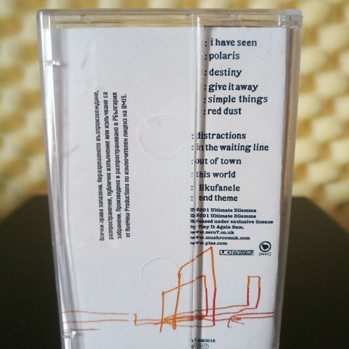Zero 7 Simple Things audio album used cassette