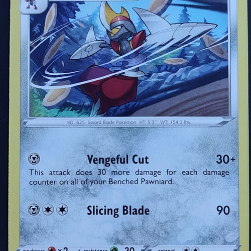 Bisharp Pokémon card Astral Radiance near mint, NM, non-holo