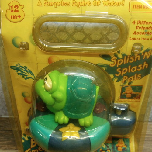 Vintage Bath Time Fun Turtle new bath toy by Schneider