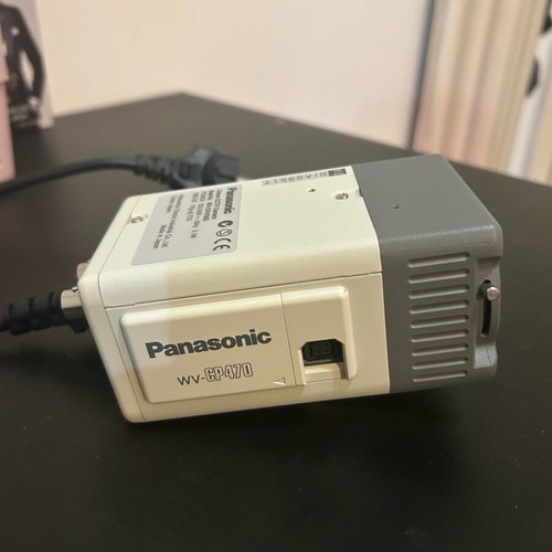 Panasonic WV-CP470/G professional analog CCTV camera used