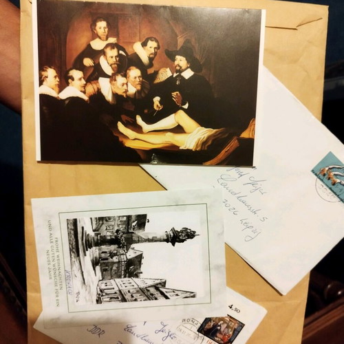 Envelopes with East Germany regime postcards in very good condition