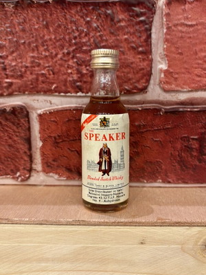 The Speaker whisky miniature 40ml new