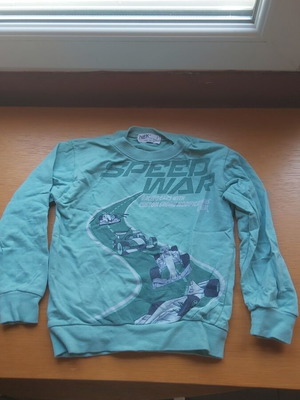 Nek Kids Wear long-sleeve children's t-shirt like new, size 2, blue