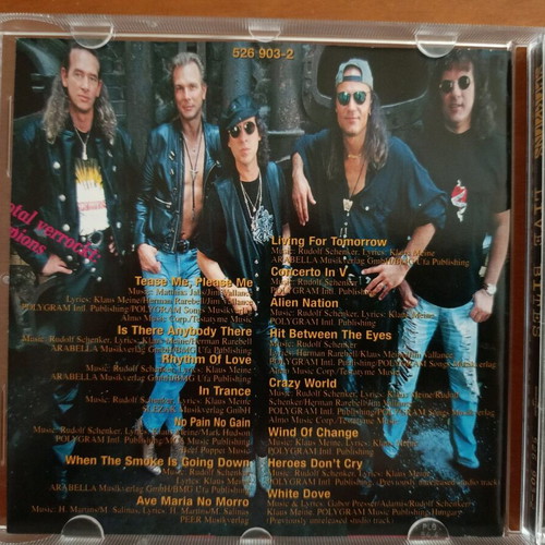 Scorpions Live Bites CD