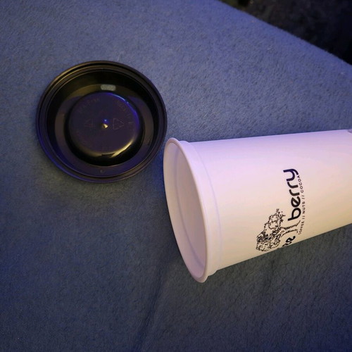 Plastic coffee cup new