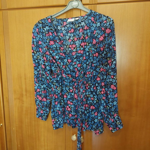 Mamalicious maternity blouse, small, multicolored