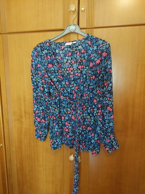 Mamalicious maternity blouse, small, multicolored