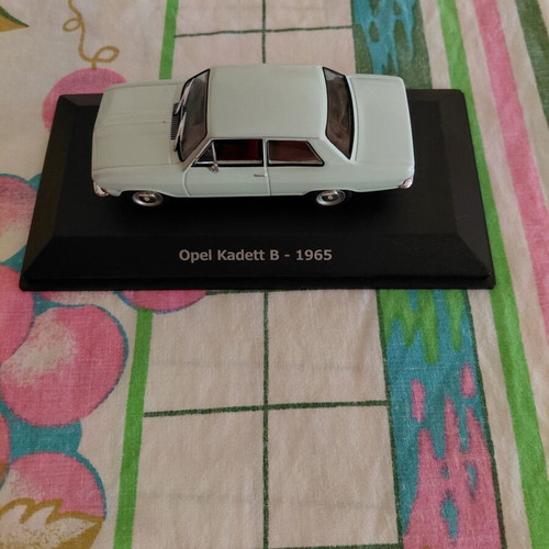 Opel Kadett B 1965 toy car, light green