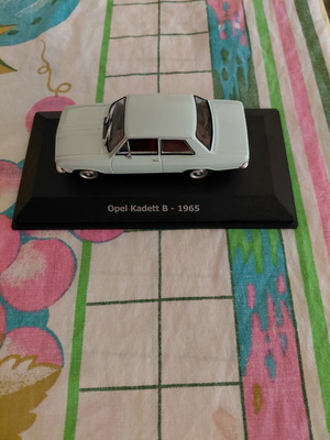 Opel Kadett B 1965 toy car, light green