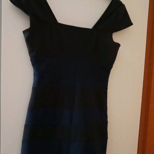 Tally Weill mini dress like new, black and blue