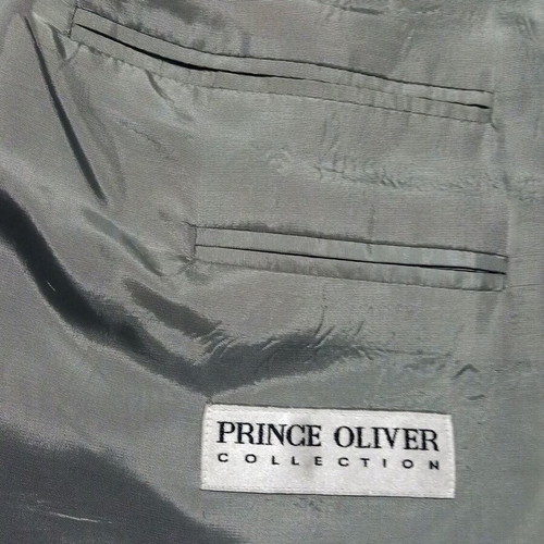 Prince Oliver Men's Grey Double-Breasted Jacket Like New Size XL