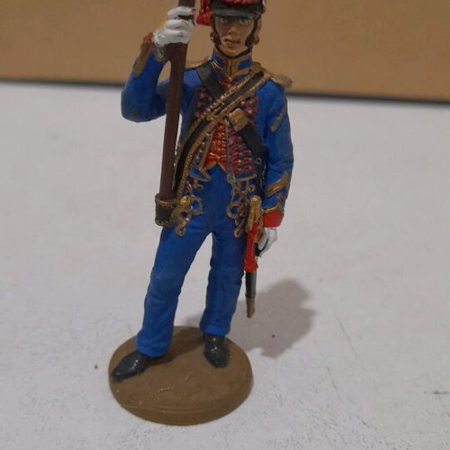 Lead soldier used, Napoleonic cannon gunner figure