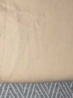 Bed sheet used for double bed yellow