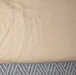 Bed sheet used for double bed yellow
