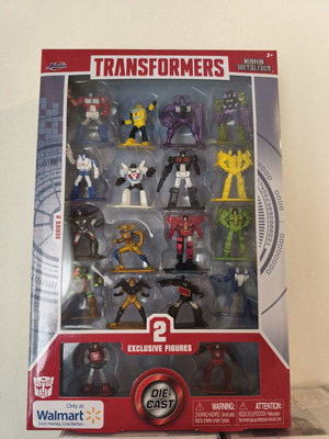 Transformers Die Cast Mini Figures Walmart Exclusive New