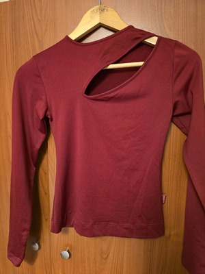 Chaton blouse red