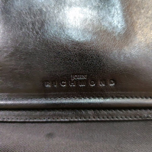 John Richmond shoulder bag like new, black