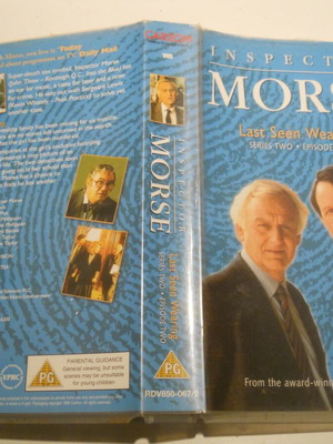Inspector Morse Last Seen Wearing βιντεοκασέτα μεταχειρισμένη, σειρά 2 επεισόδιο 2