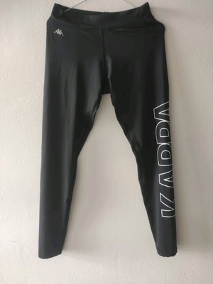 Kappa sports leggings black like new, size L
