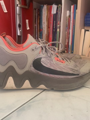 Greek Freak Nike athletic shoes grey like new size 46