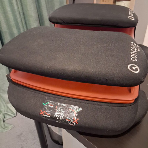 Concord car seat cushions used, set of 2