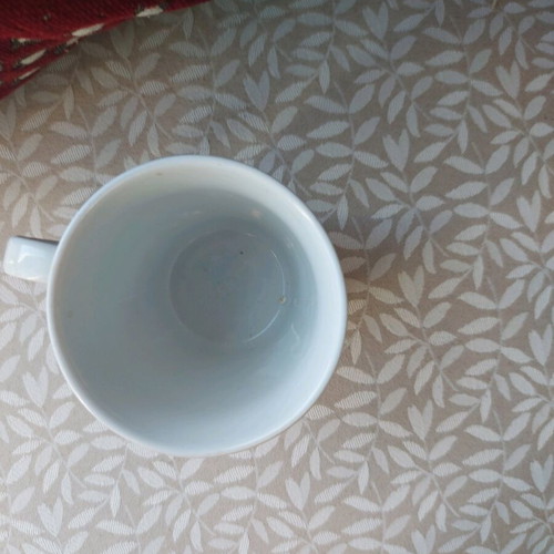 Vintage promotional cup of FAGE used