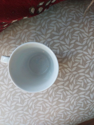 Vintage promotional cup of FAGE used